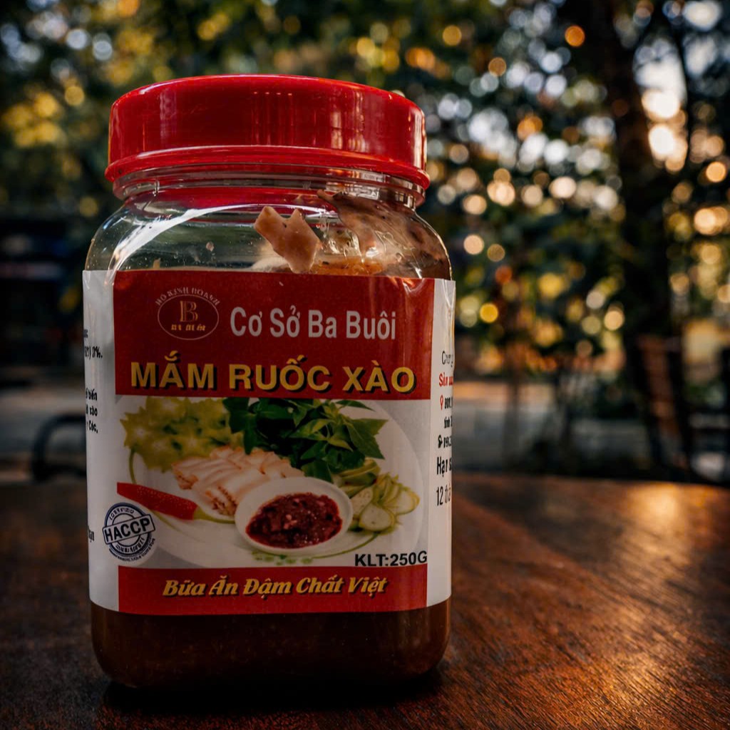 Mắm ruốc xào Ba Muôi (Lẻ 1 hủ)